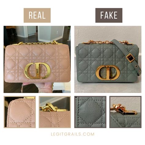 dior caro fake vs real|dior bag fake.